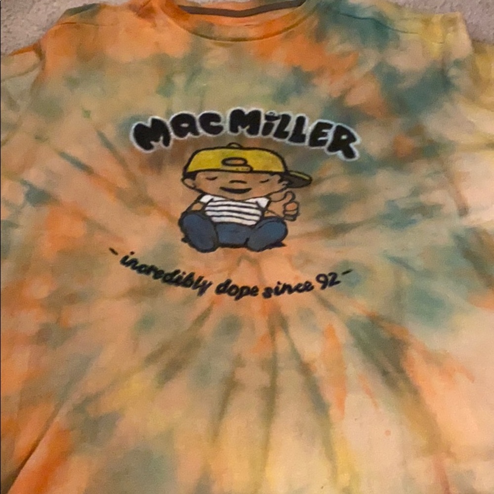 Mac Miller tie dye